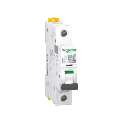 قاطع كهرباء أوتوماتيك MCB شنايدر Acti9 iC60N 32 أمبير 1P منحنى C 10kA A9F74132