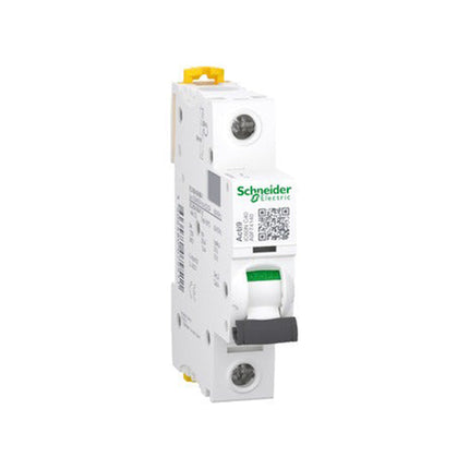 قاطع كهرباء أوتوماتيك MCB شنايدر Acti9 iC60N 40 أمبير 1P منحنى C 10kA A9F74140