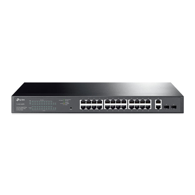 مفتاح TP-Link Gigabit Easy Smart PoE+ ذو 28 منفذًا / TL-SG1428PE
