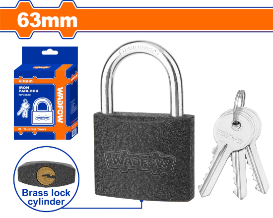 قفل سكب ثقيل 63mm وادفو  WPD5560