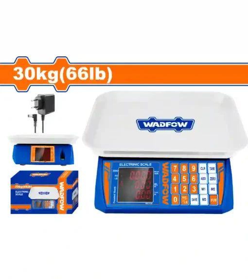ميزان الكتروني 30KG وادفو  WEC1530  -عمان هاردوير