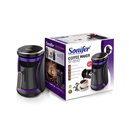 ماكينة صنع القهوة التركية الاوتوماتيكية بـ نظام امان ماركة SONIFER