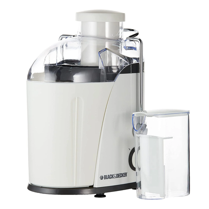 عصارة فواكة سعة 1.3 لتر من الفولاذ المقاوم للصدأ قوة 400 واط من Black & Decker