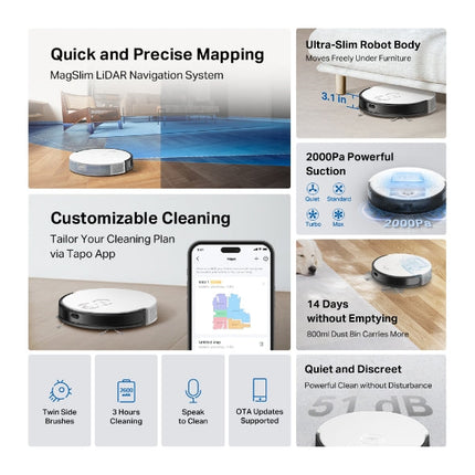 مكنسة تابو الذكية  RV20