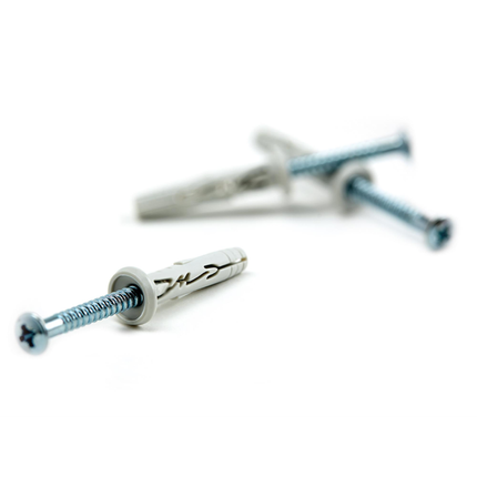 Wedges with 8mm screws, synthetic, 50 pcs from Sebt (060090)