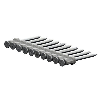 Nails, steel shot, 500 pcs, with gas cylinder 40mm, from Sebt (057544)