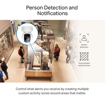 كاميرا داخلية متحركة بدقة 3 ميجا بكسل | Tapo.C212