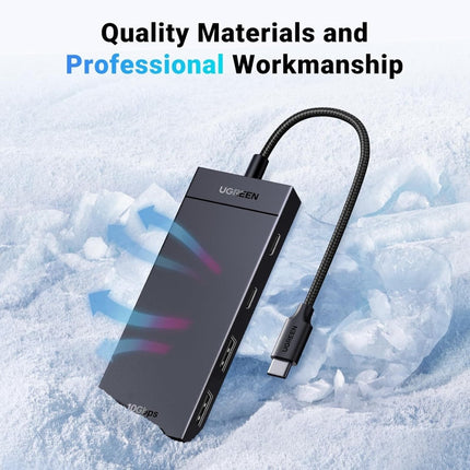 موزع USB رباعي الوظائف من UGREEN بسرعة 10 جيجابت في الثانية / 35583