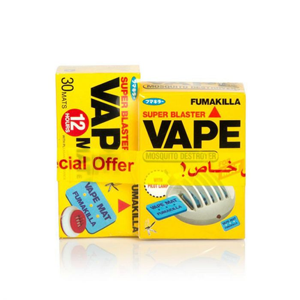 جهاز فيب طارد ناموس مع أقراص 30 قطعة