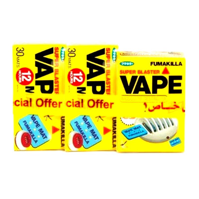 جهاز فيب طارد ناموس مع أقراص 30 قطعة