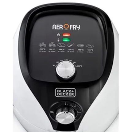 قلاية هوائية سعة 3.5 لتر بقوة 1500 واط مع تقنية الحمل الحراري السريع من  Black & Decker
