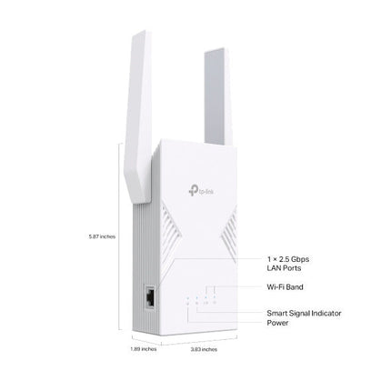 موسع نطاق واي فاي ثنائي النطاق TP-Link RE235BE | BE3600