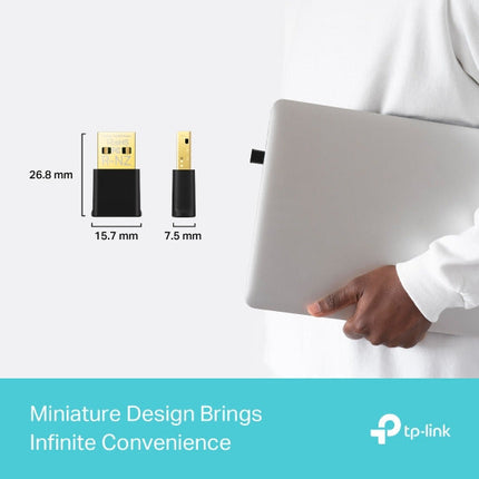 محول USB لاسلكي بتقنية Wi-Fi 6 من تي بي لينك آرتشر TX20U نانو | AX1800 نانو