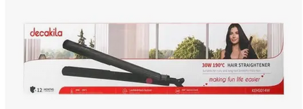 DECAKILA Hair Straightener 190 Degrees 30W