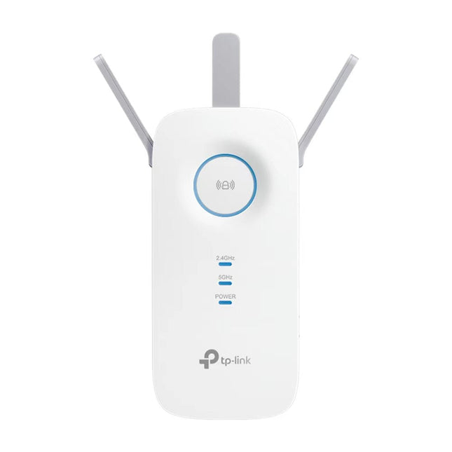 موسع النطاق اللاسلكي الموصول بالحائط ثنائي النطاق | TP-Link AC1750 RE450