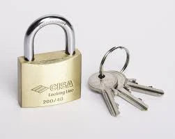 Italian brass padlock 04mm
