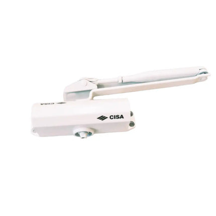 Cisa Italian door closer 65kg white (60460.03.97QT)