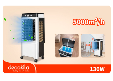 Decakila 130W Portable Evaporative Air Cooler