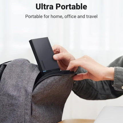 علبة محرك أقراص صلبة يوجرين مقاس 2.5 بوصة | UGREEN 2.5" HARD DRIVE ENCLOSURE USB 3. TO SATA III FOR 2.5 INCH | 30847