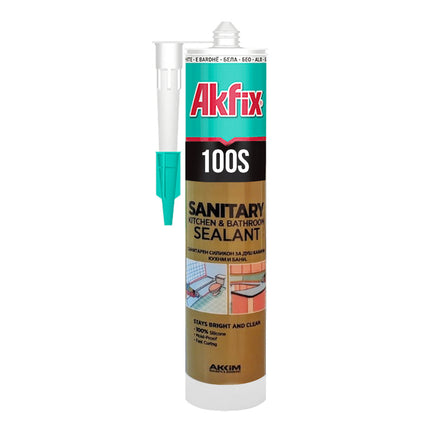 AKFIX Sanitary Silicone for Kitchen and Bathroom