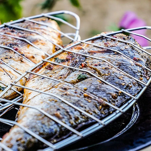 شبكة سمك ستانليس 70 سم