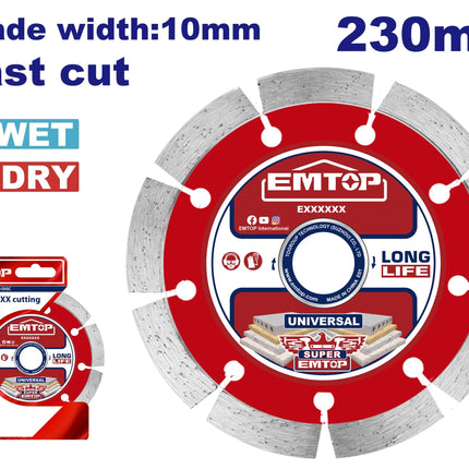 فيبر قص جرانيت مفتوح  من EMTOP
