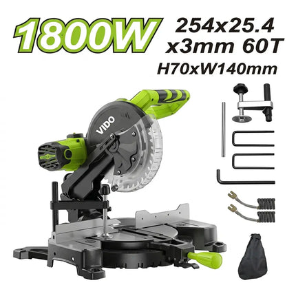 مقطع ذيل 10" قشاط 1800 واط من فيدو (WD030220254)