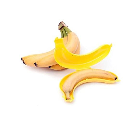 حامل حقيبة تخزين لحماية الموز من كيتشن كرافت، أصفر