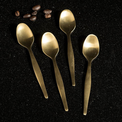 LC EDITED ESPRESSO SPOON SET OF 4 GOLD