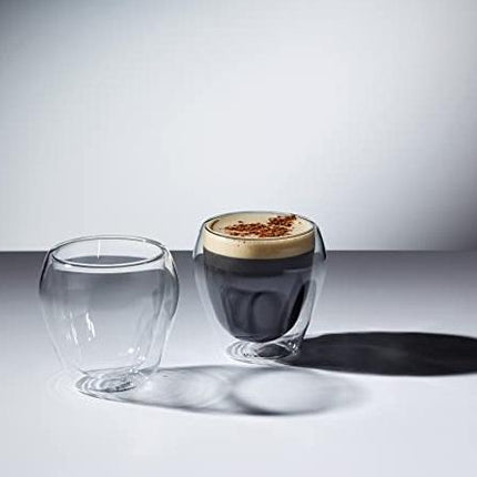 KITCHEN CRAFT LE'XPRESS DOUBLE WALLED TUMBLERS SET OF 2 - CLEAR, 250 ML - KCLXDWTUMB2PC