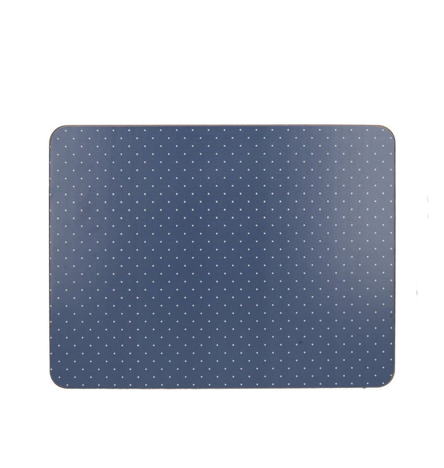 290 X 215MM KATIE ALICE VINTAGE INDIGO PACK OF 6 PREMIUM PLACEMATS