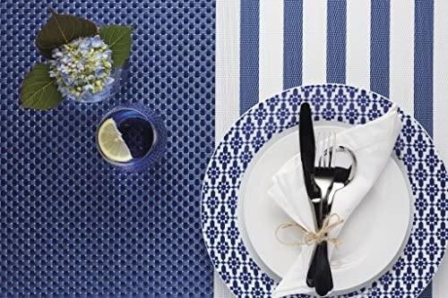 KITCHENCRAFT WOVEN ROYAL BLUE PLACEMAT