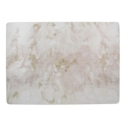 10.5 CM (4") CREATIVE TOPS GREY MARBLE PACK OF 6 PREMIUM PLACEMATS