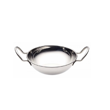 KITCHEN CRAFT INDIAN STAINLESS STEEL SMALL BALTI DISH