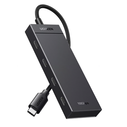 محول يوجرين 4 في 1 USB 3.2 الجيل الثاني بسرعة 10 جيجابت في الثانية مع 4 منافذ USB-C 3.2 / 35584