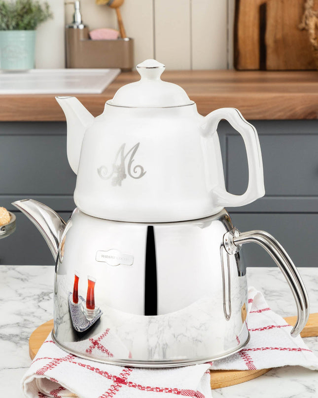 Sylvian Illuminated Teapot Set with Ergonomic Handles