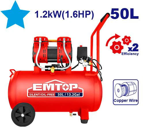 ضاغط الهواء الصامت الخالي من الزيت من EMTOP | EMTOP ضاغط الهواء الصامت الخالي من الزيت من EMTOP | EMTOP
