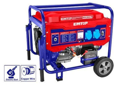 مولد بنزين EMTOP 5.5Kw