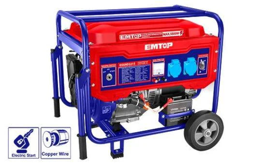 مولد بنزين EMTOP 5.5Kw | EMTOP مولد بنزين EMTOP 5.5Kw | EMTOP