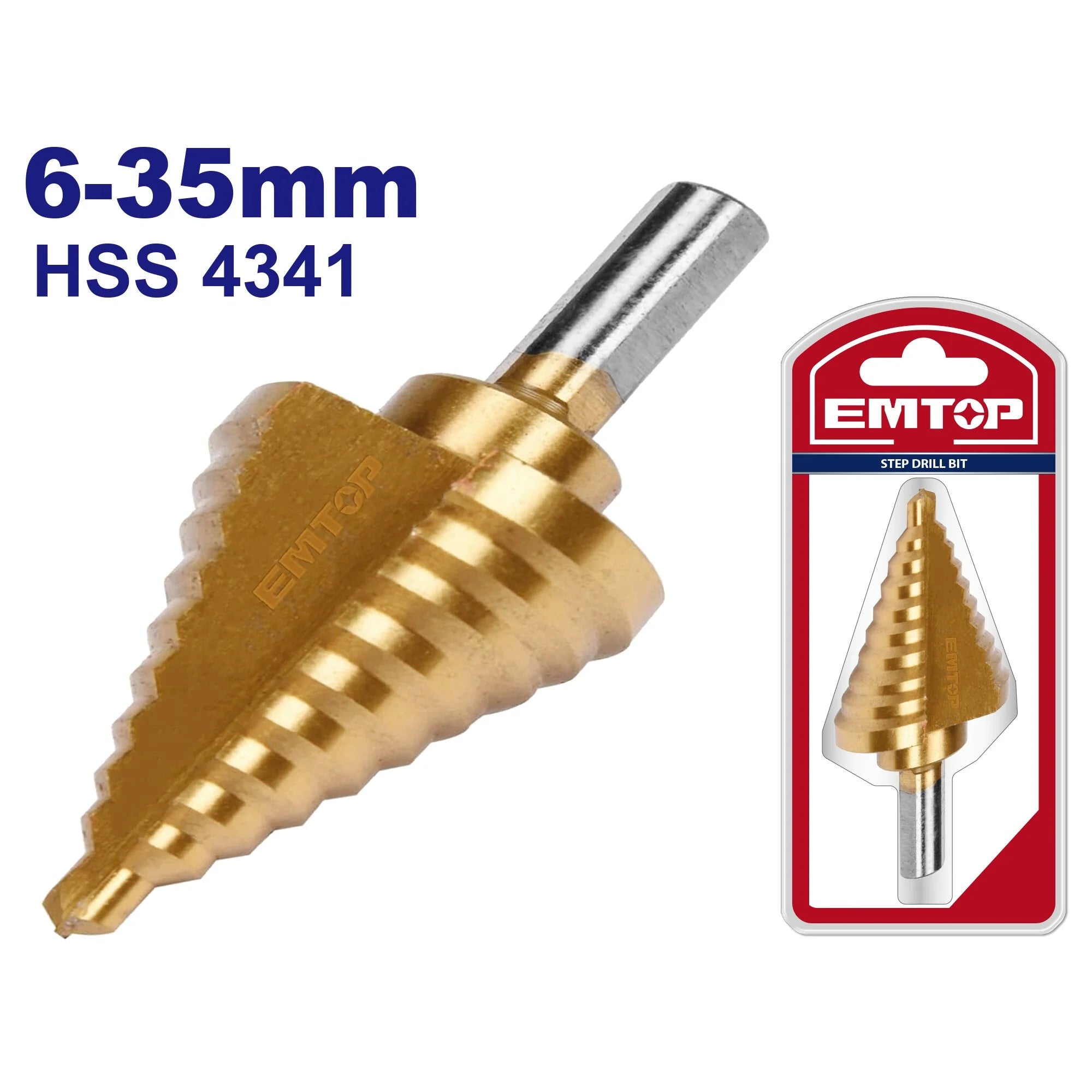 ريش دريل هرم HSS 4341 | EMTOP ريش دريل هرم HSS 4341 | EMTOP