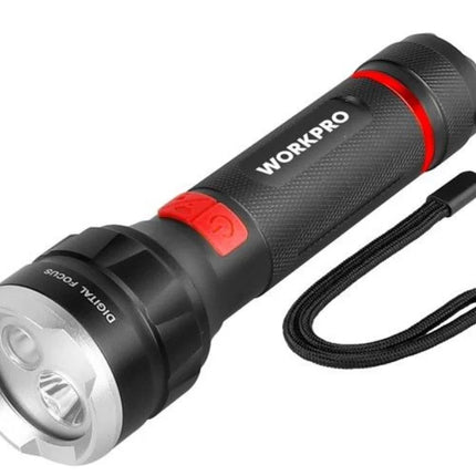مصباح WORKPRO الرقمي القابل لإعادة الشحن 750LM |WP351010WE