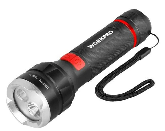 مصباح WORKPRO الرقمي القابل لإعادة الشحن 750LM |WP351010WE