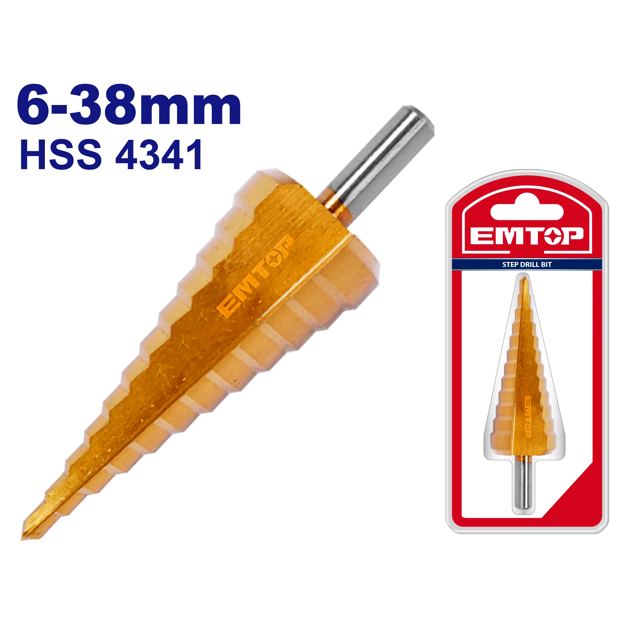 ريش دريل هرم HSS 4341 | EMTOP ريش دريل هرم HSS 4341 | EMTOP