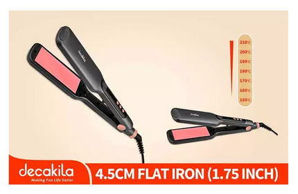 Decakila 4.5cm Wide Hair Straightener