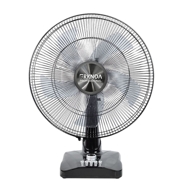 مروحة طاولة 18 انش بـ 5 فراشات و3 سرعات قوية مع تايمر وماتور نحاس 100% ماركة BRKNDA