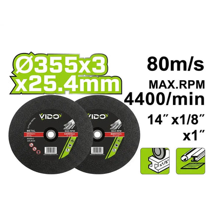 فيبر قص حديد 14" من فيدو (WD71213355030)
