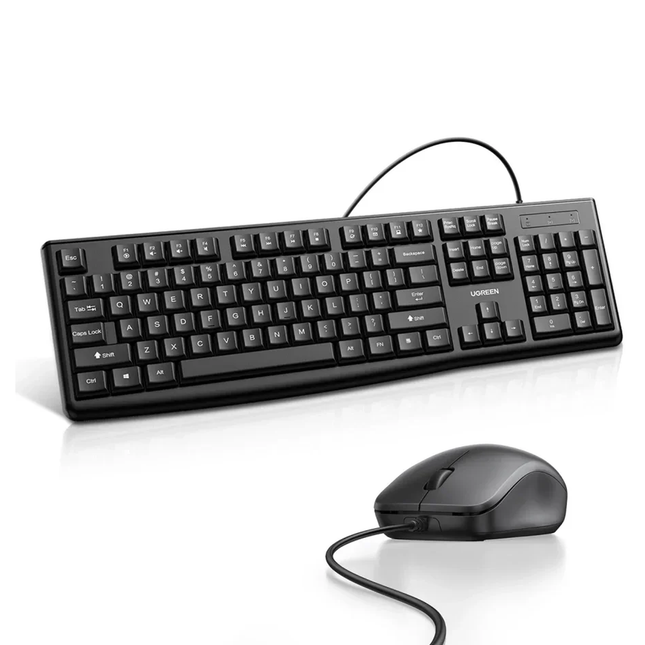 طقم لوحة مفاتيح وماوس سلكي USB من UGREEN - أسود - MK330 /55915