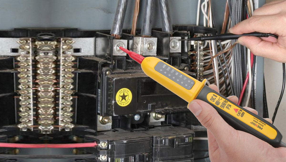 جهاز فاحص فولتية صناعي بريكسيسو PCVX-400A | جهاز فاحص فولتية صناعي بريكسيسو PCVX-400A |
