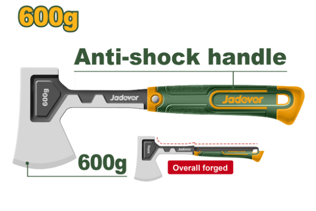 بلطة يدوية من الفايبر وزن 600 جرام من جادايفر