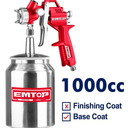 فرد رش هواء EMTOP سعة 1000cc